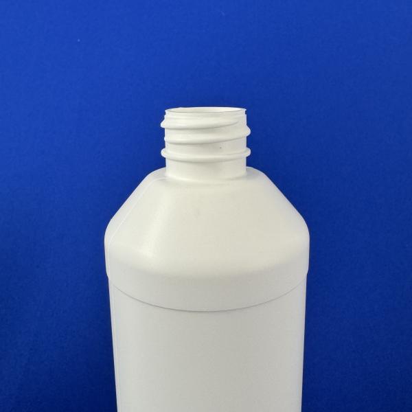500 ml Flasche D, PE, weiß, rund, 38g (ab 0,32/Stück inkl. Versand)